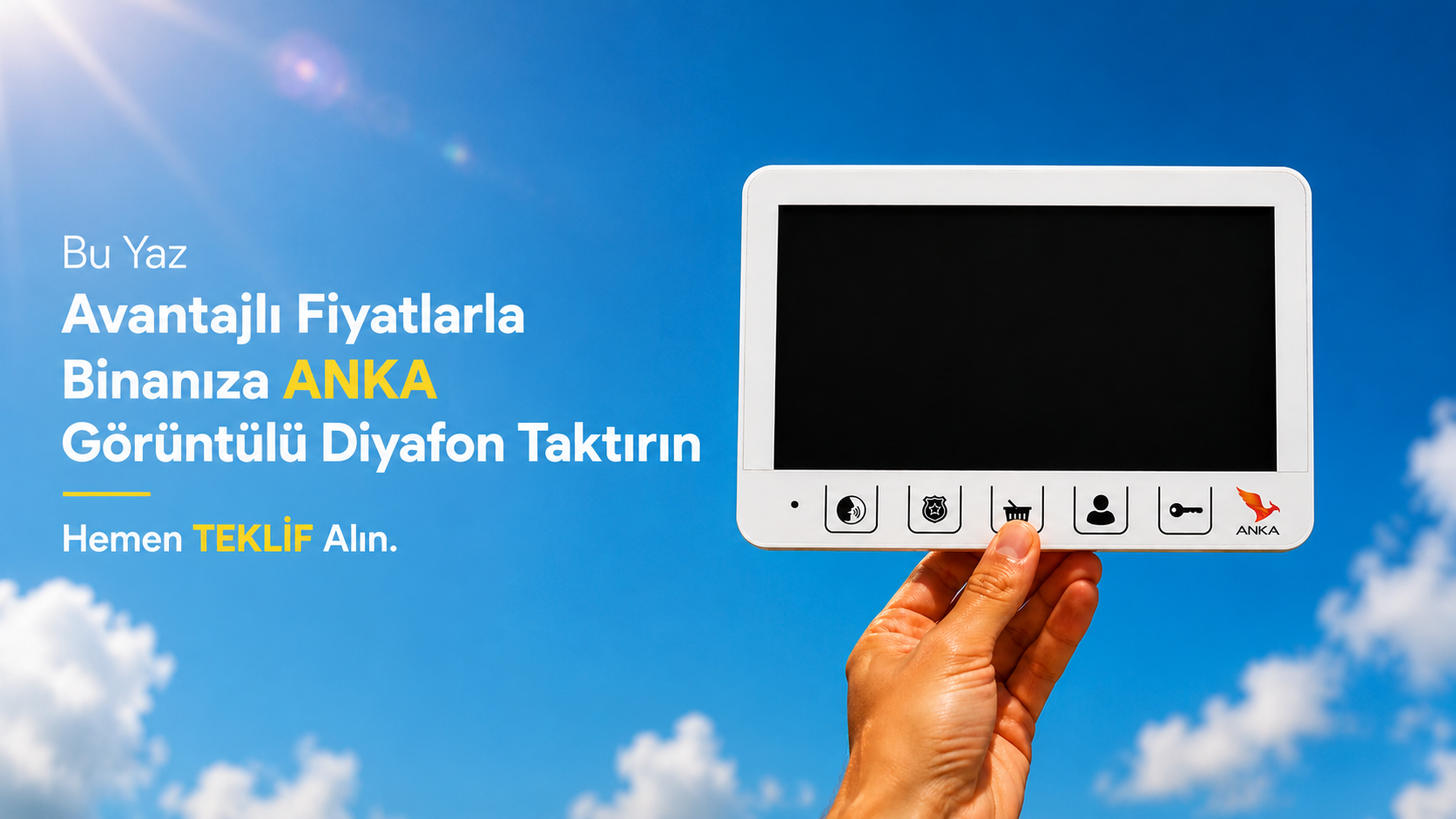 Bu yaz Sesli Diyafonları Değiştirme Zamanı!